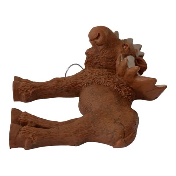 Maine Souvenir Moose Ornament Bar Harbor Resin Elk Christmas Cabincore Rustic. - Picture 12 of 15